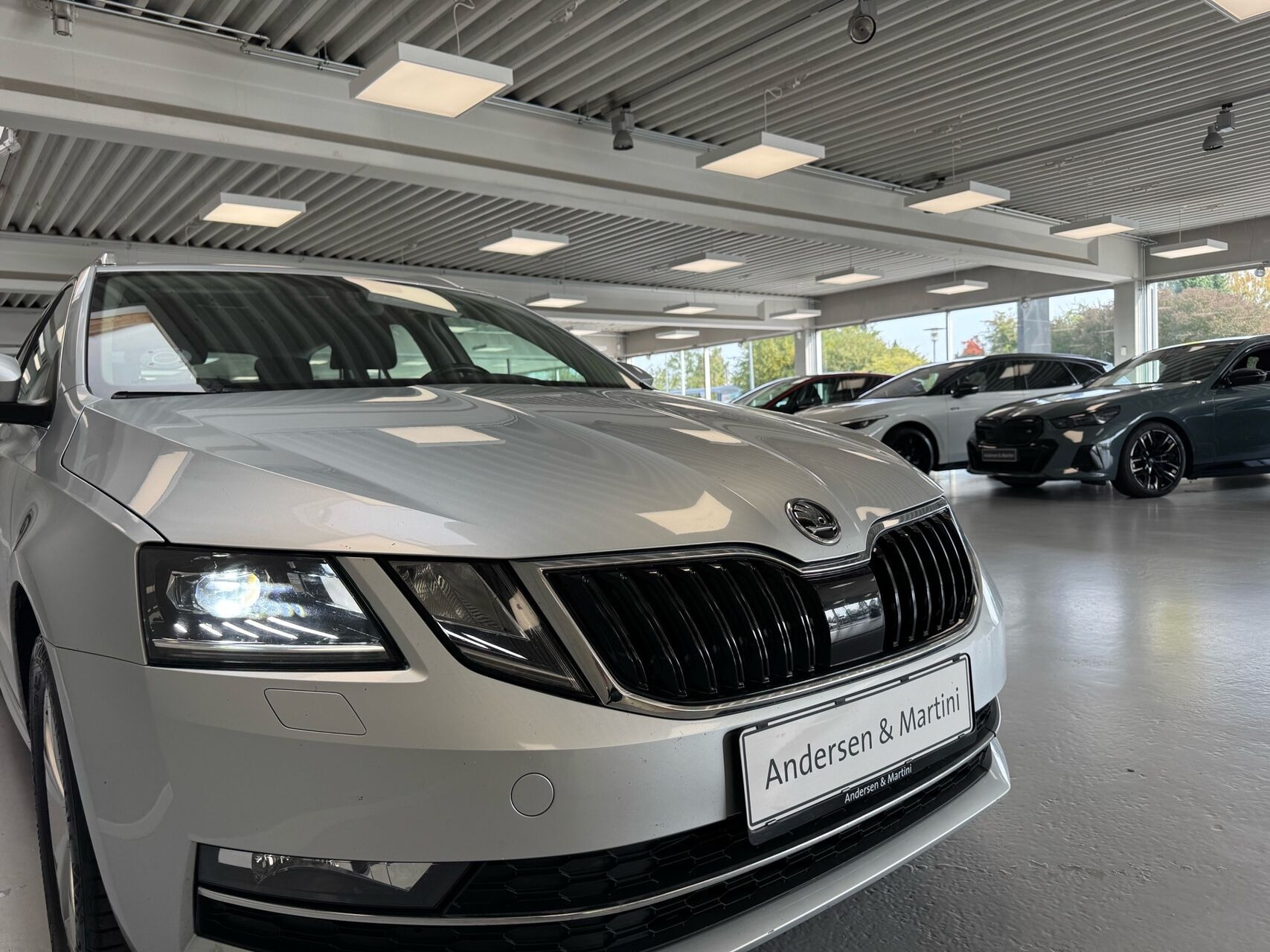 Sølv Skoda Octavia fra 2019