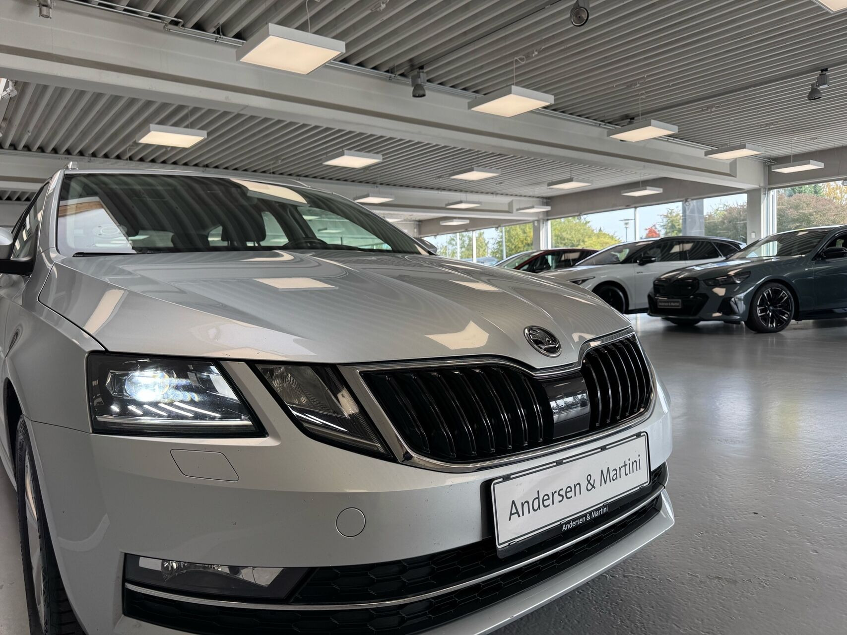 Sølv Skoda Octavia fra 2019