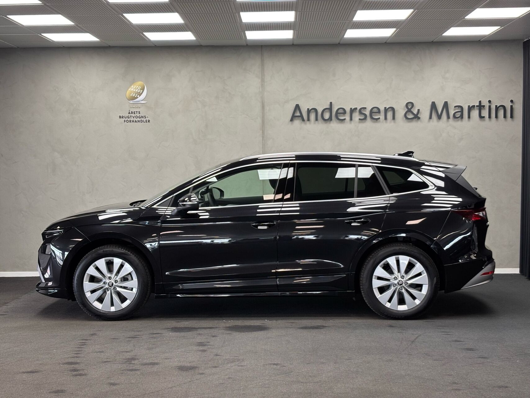 Sort Skoda Enyaq fra 2026
