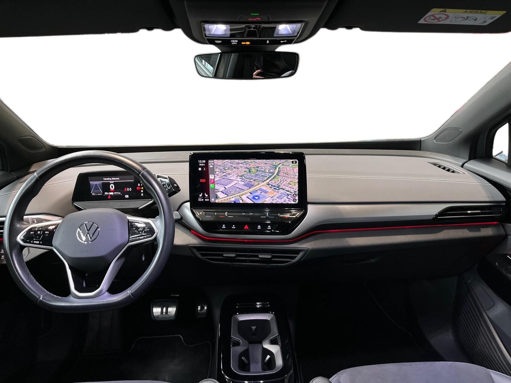 Grå VW ID.4 fra 2022