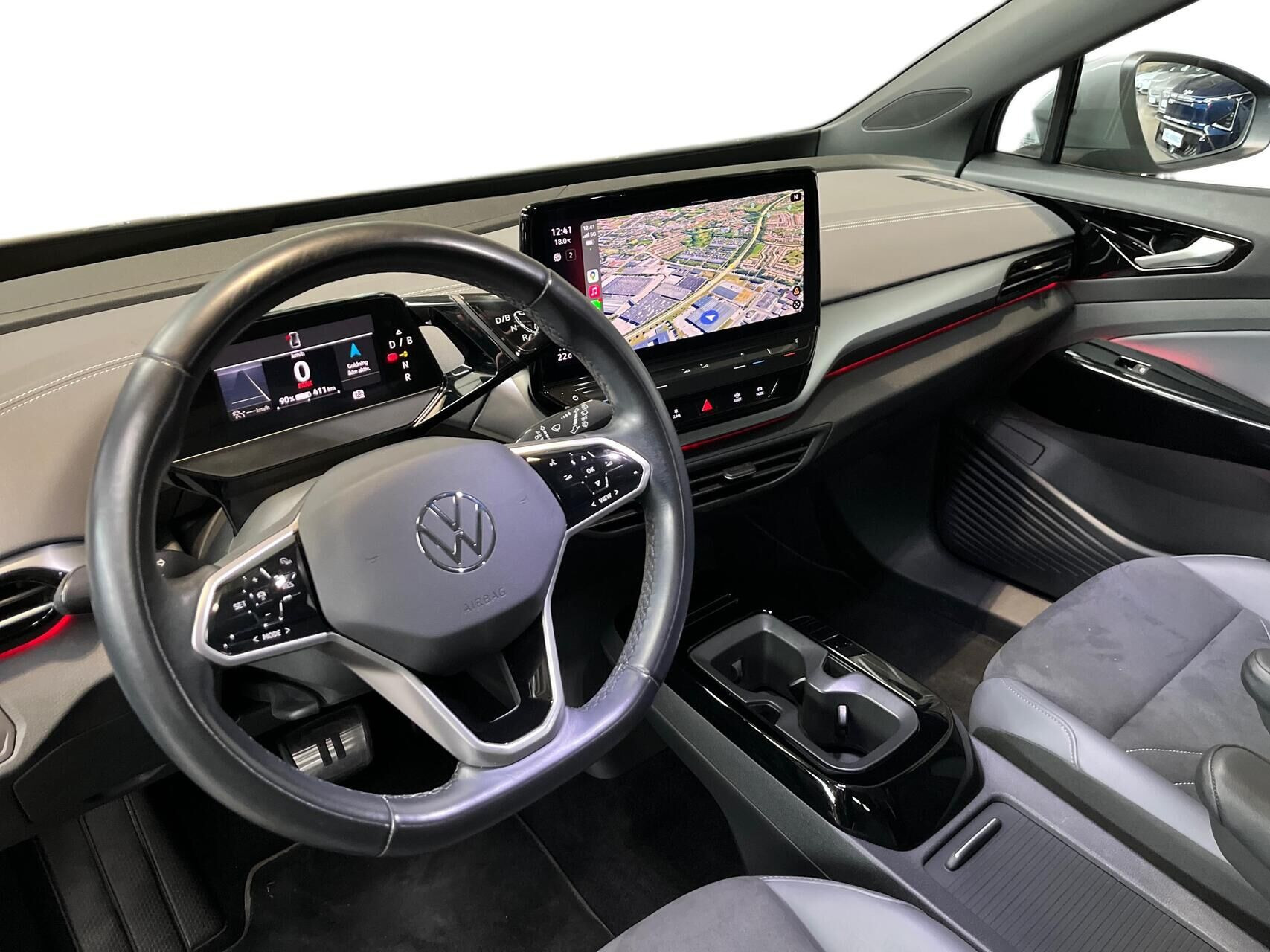 Grå VW ID.4 fra 2022
