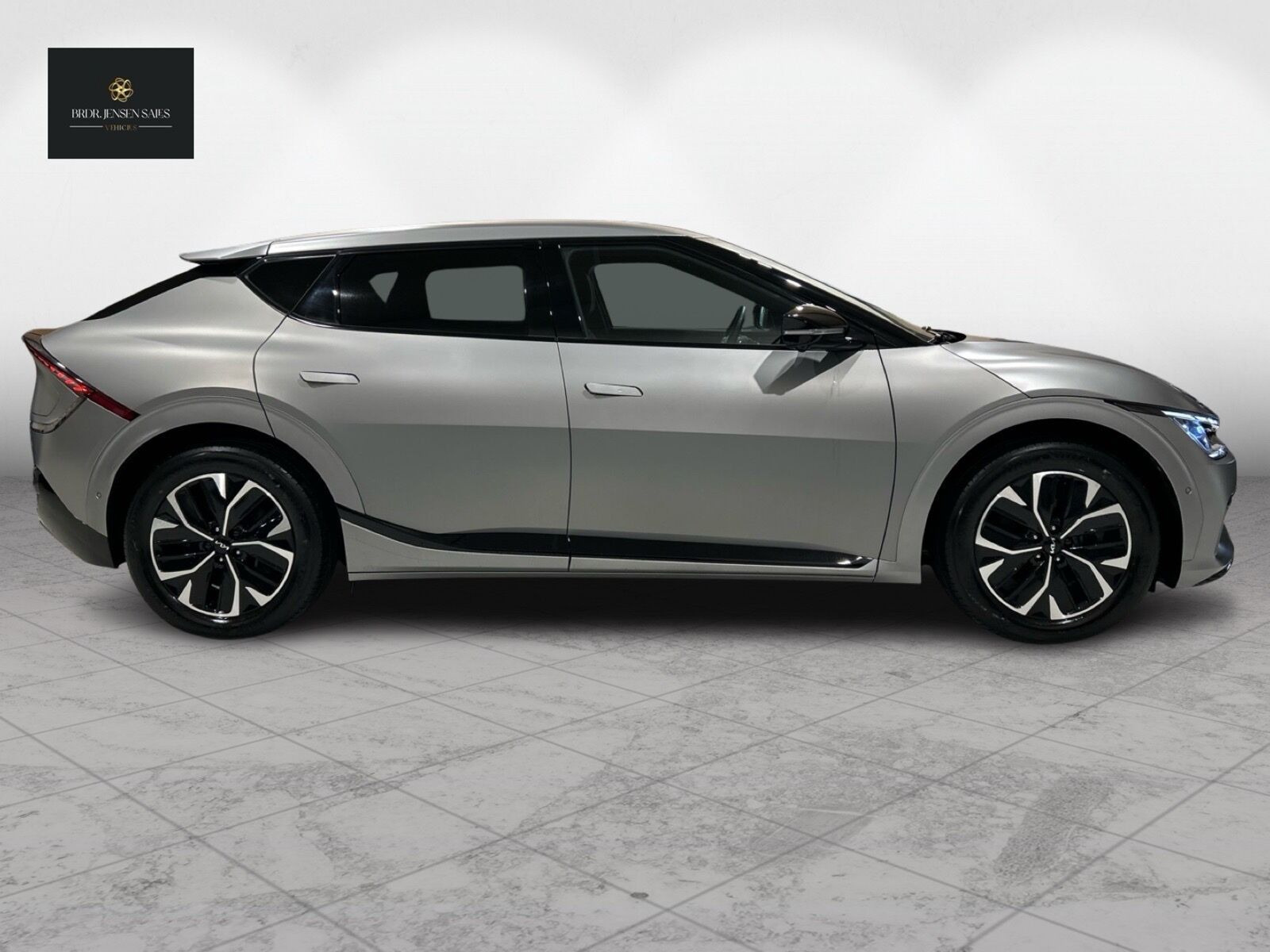 Grå Kia EV6 fra 2022