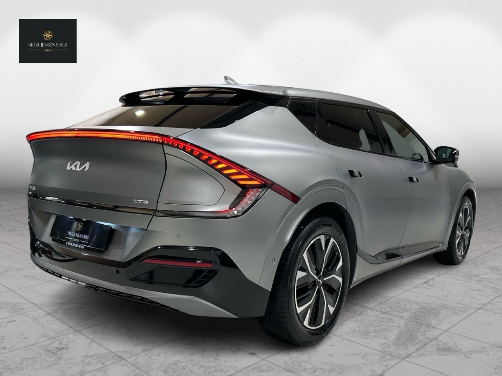 Grå Kia EV6 fra 2022