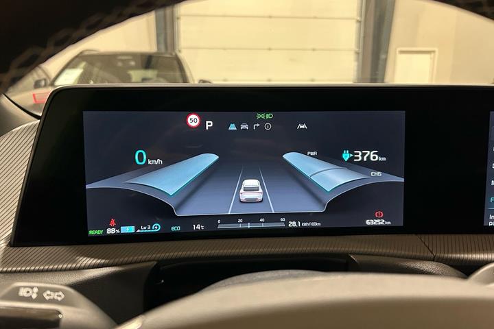 Grå Kia EV6 fra 2022