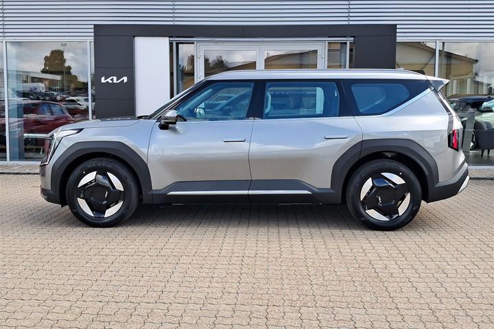 Grå Kia EV9 fra 2027