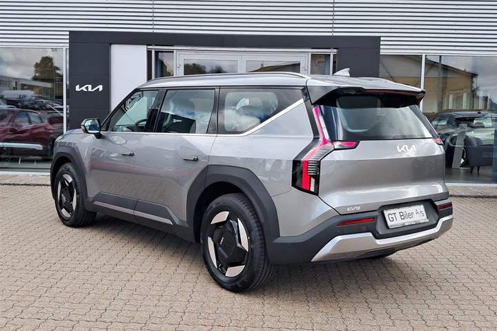 Grå Kia EV9 fra 2027