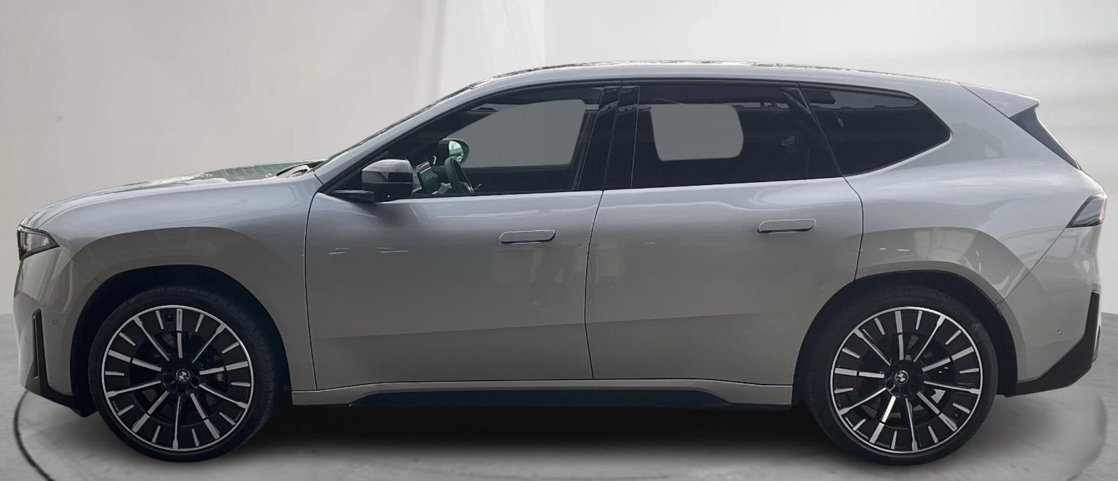 Grå BMW iX3 fra 2026