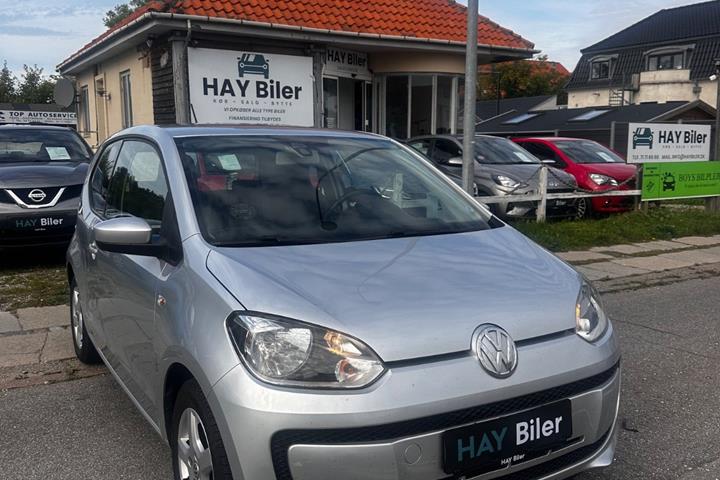 Sølv VW UP! fra 2012