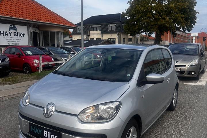 Sølv VW UP! fra 2012
