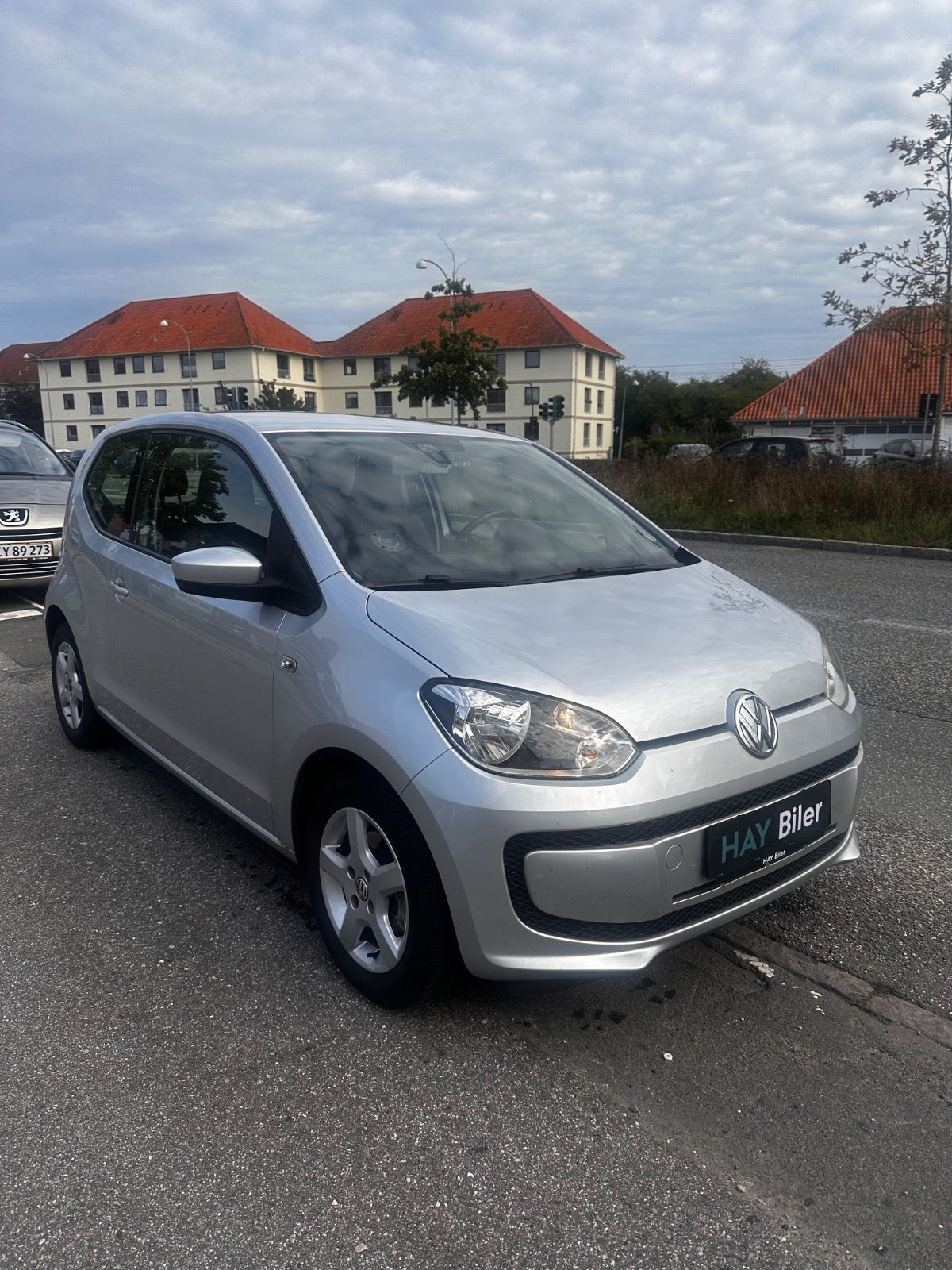 Sølv VW UP! fra 2012