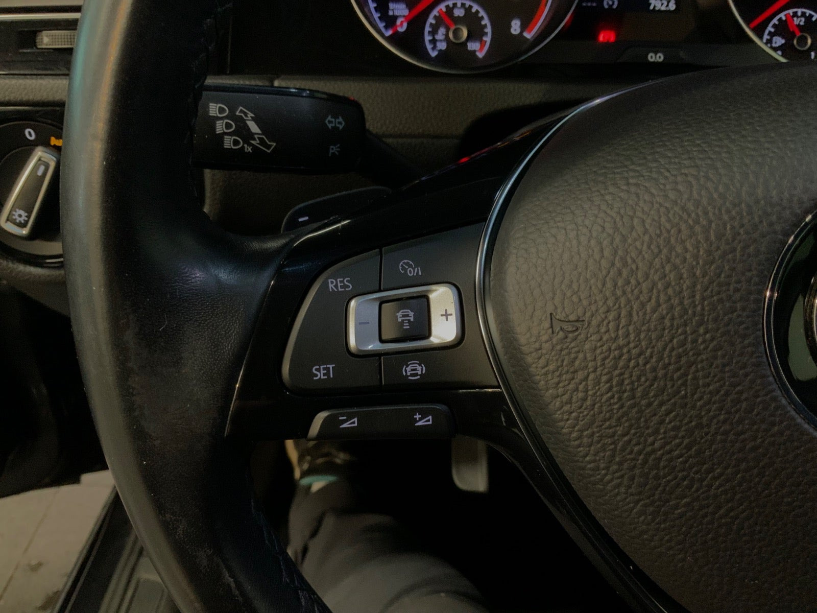 Sort VW Golf VII fra 2019