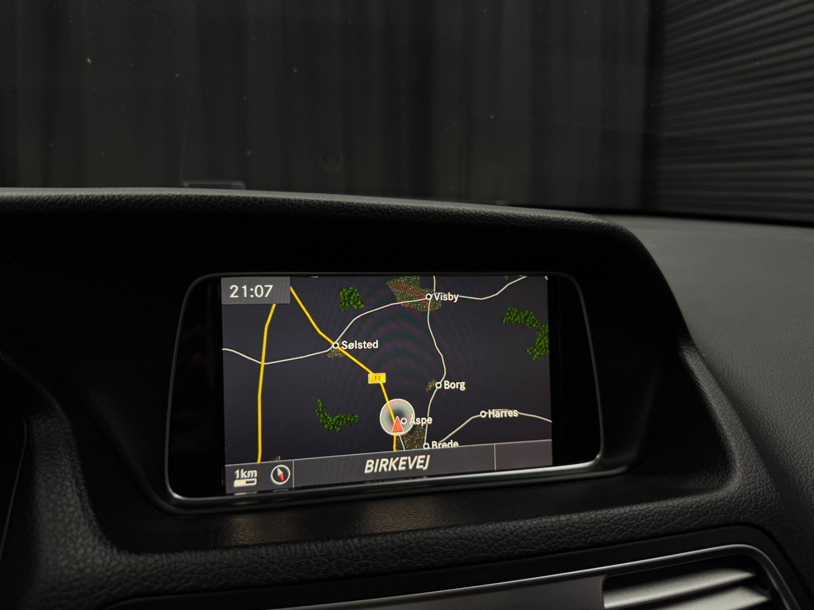 Hvid Mercedes E220 fra 2014
