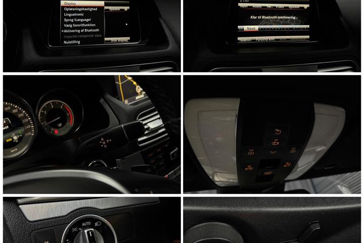 Hvid Mercedes E220 fra 2014