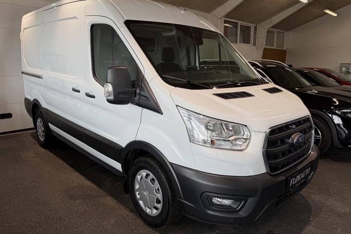 Hvid Ford Transit 350 L2 Van fra 2022