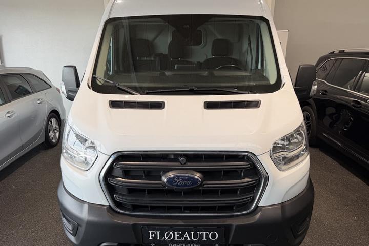 Hvid Ford Transit 350 L2 Van fra 2022