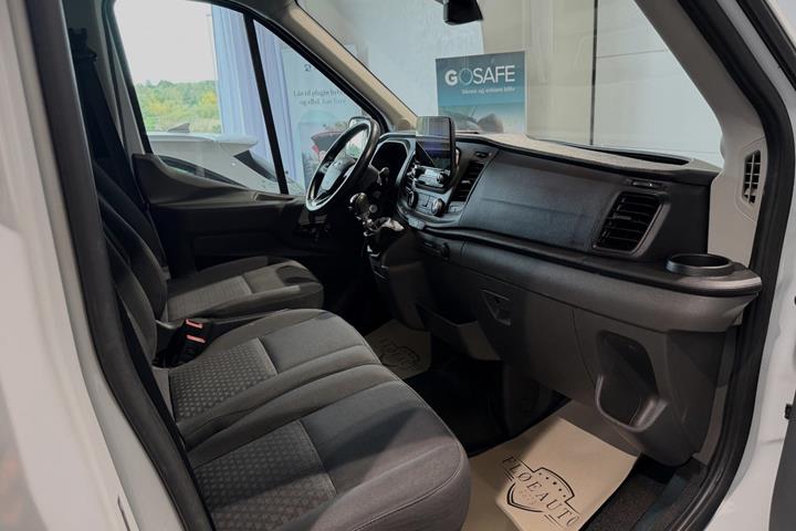 Hvid Ford Transit 350 L2 Van fra 2022