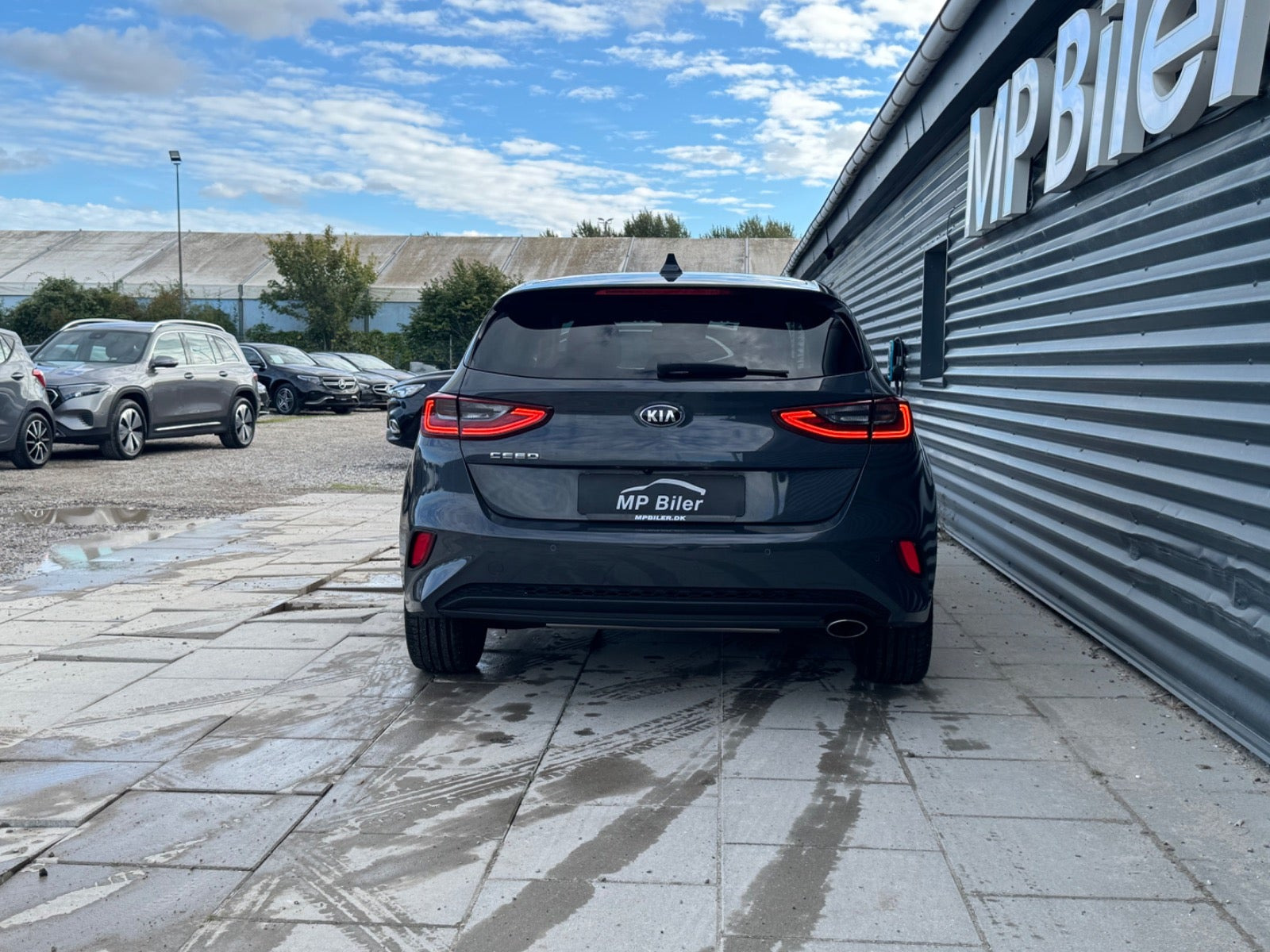 Grå Kia Ceed fra 2019