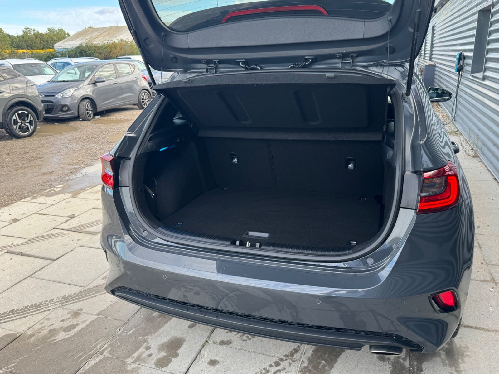 Grå Kia Ceed fra 2019