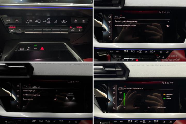 Grå Audi A3 fra 2023