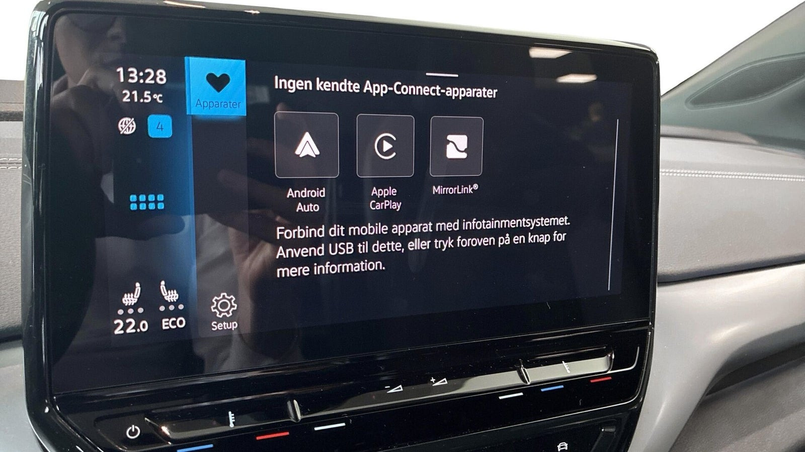 Grå VW ID.4 fra 2023