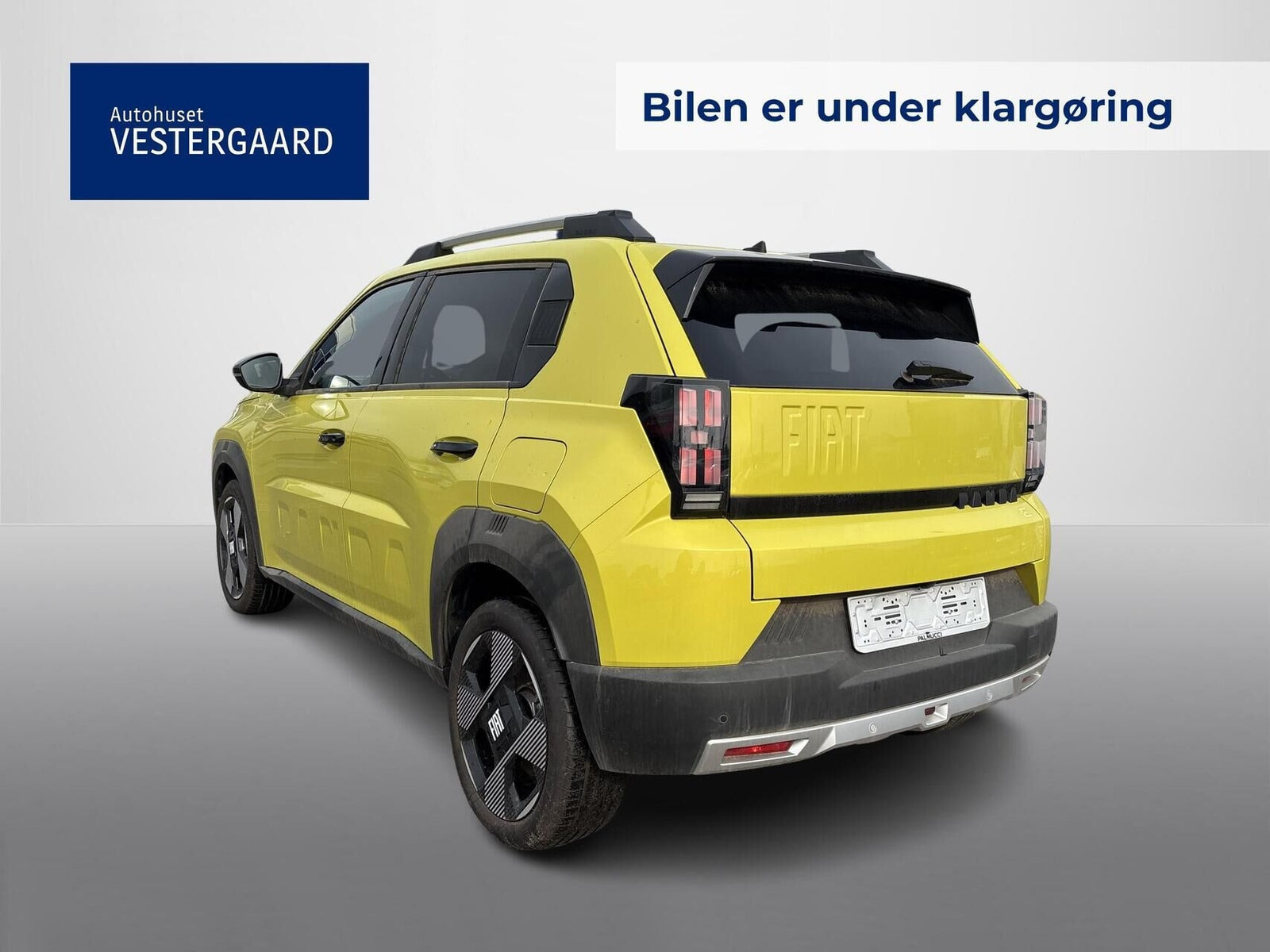 Gul Fiat Grande Panda fra 2025