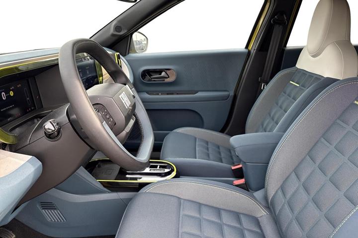 Gul Fiat Grande Panda fra 2025