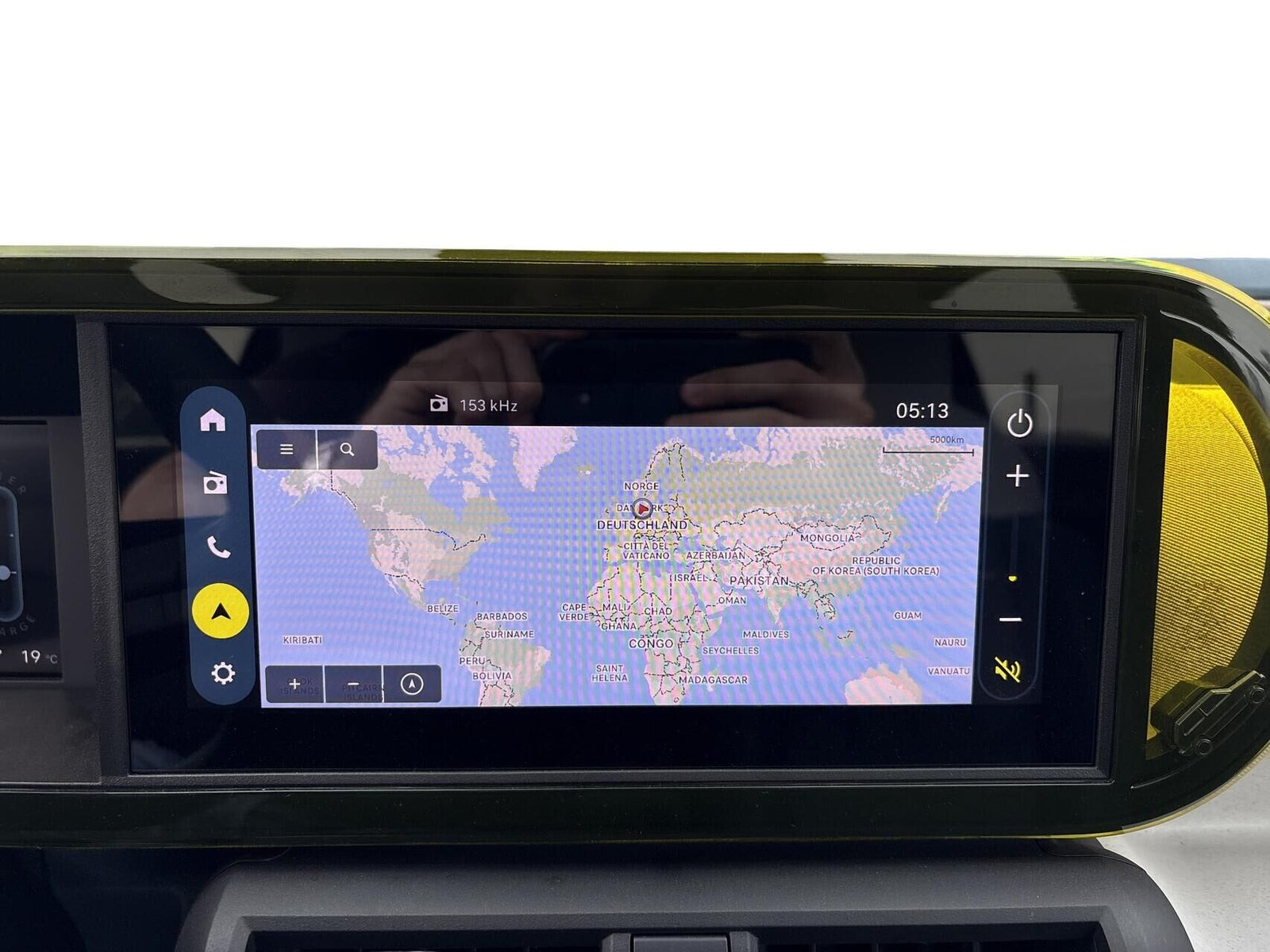 Gul Fiat Grande Panda fra 2025