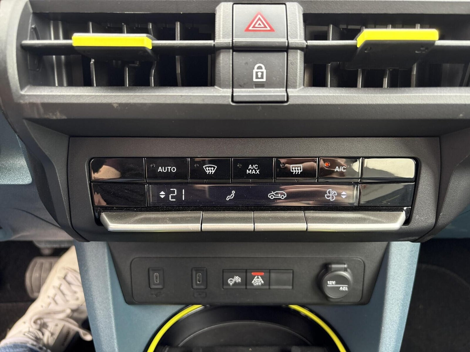 Gul Fiat Grande Panda fra 2025