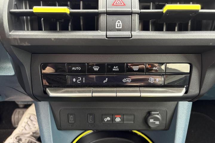 Gul Fiat Grande Panda fra 2025