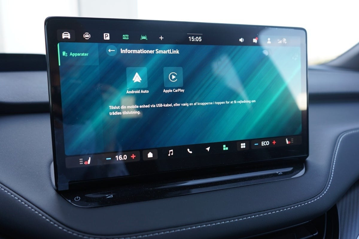 Grøn Skoda Enyaq fra 2026