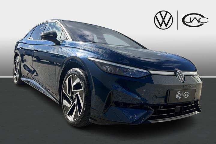 Blå VW ID.7 fra 2024