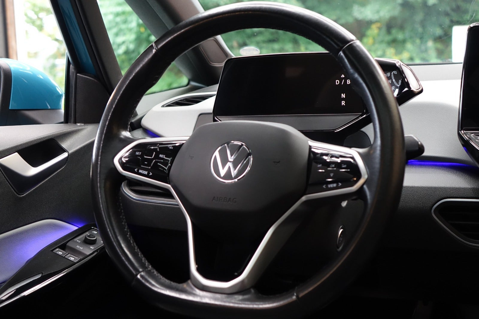 Blå VW ID.3 fra 2021