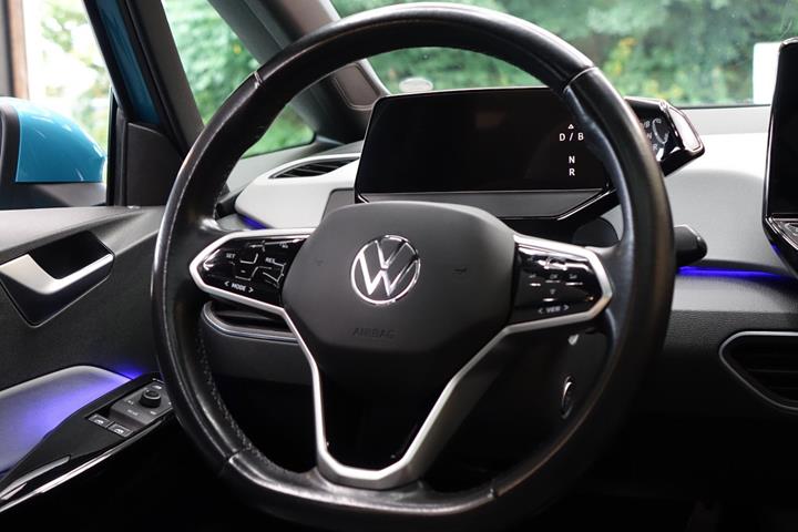 Blå VW ID.3 fra 2021