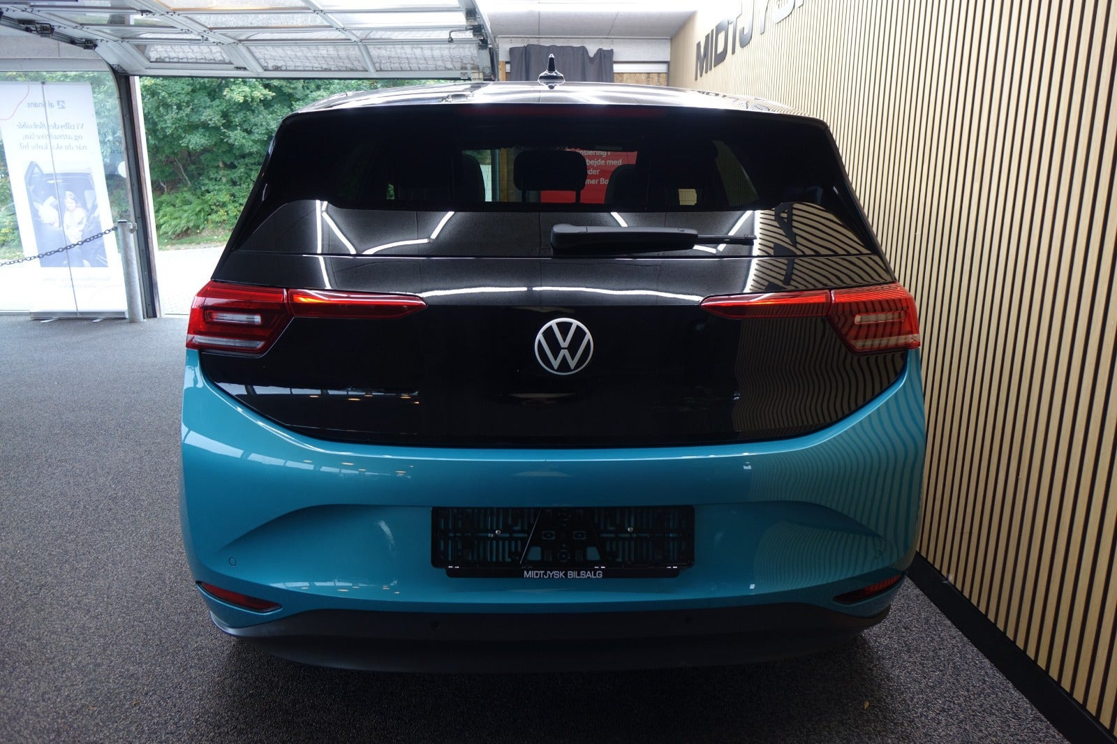 Blå VW ID.3 fra 2021
