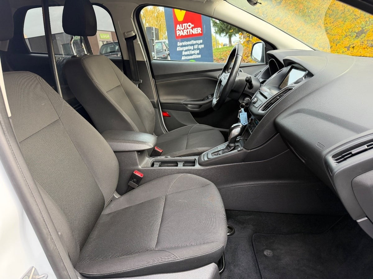 Hvid Ford Focus fra 2018