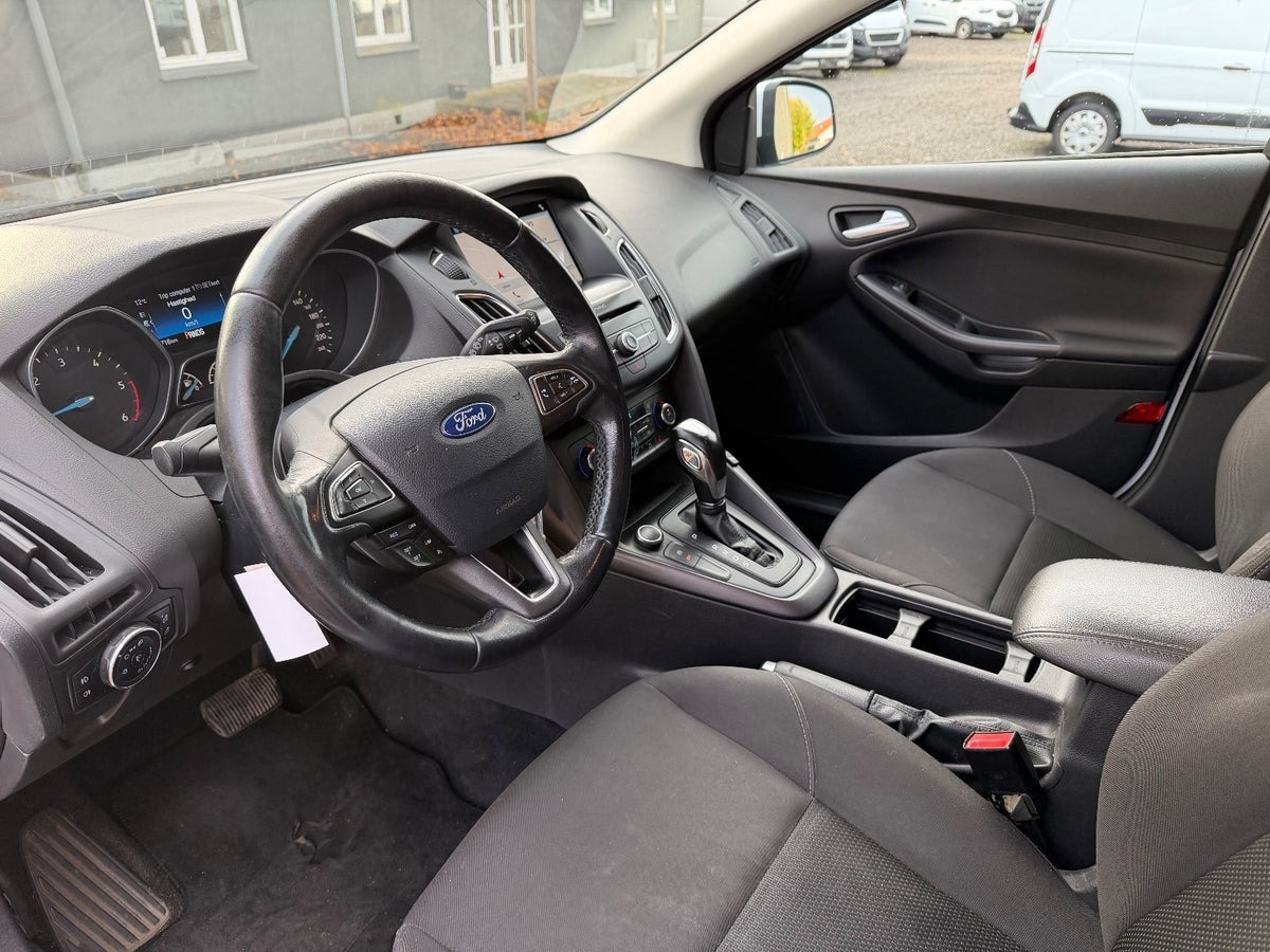 Hvid Ford Focus fra 2018