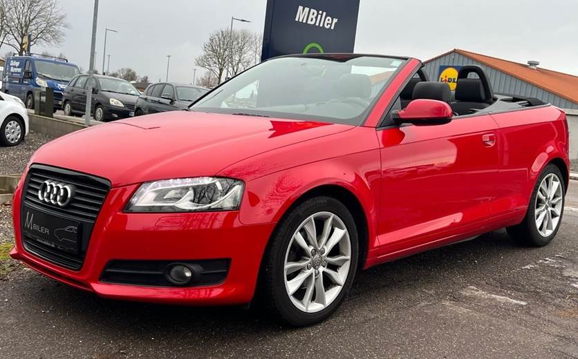 Audi A3 1,6 TDi Attraction Cabriolet