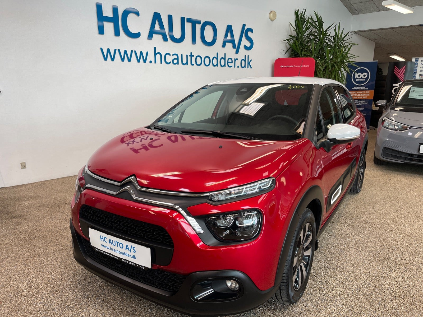 Rød Citroën C3 fra 2021
