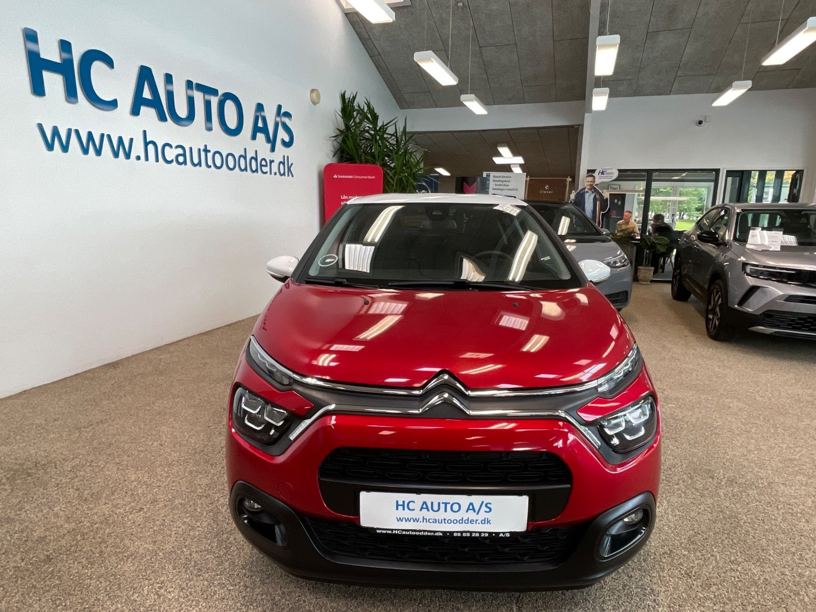 Rød Citroën C3 fra 2021