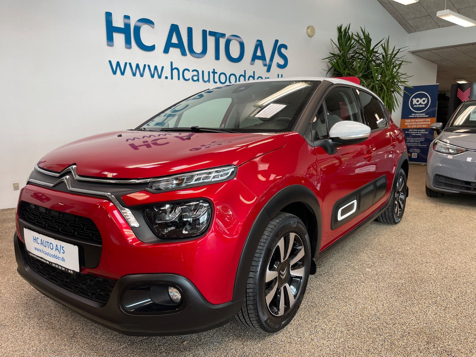 Rød Citroën C3 fra 2021