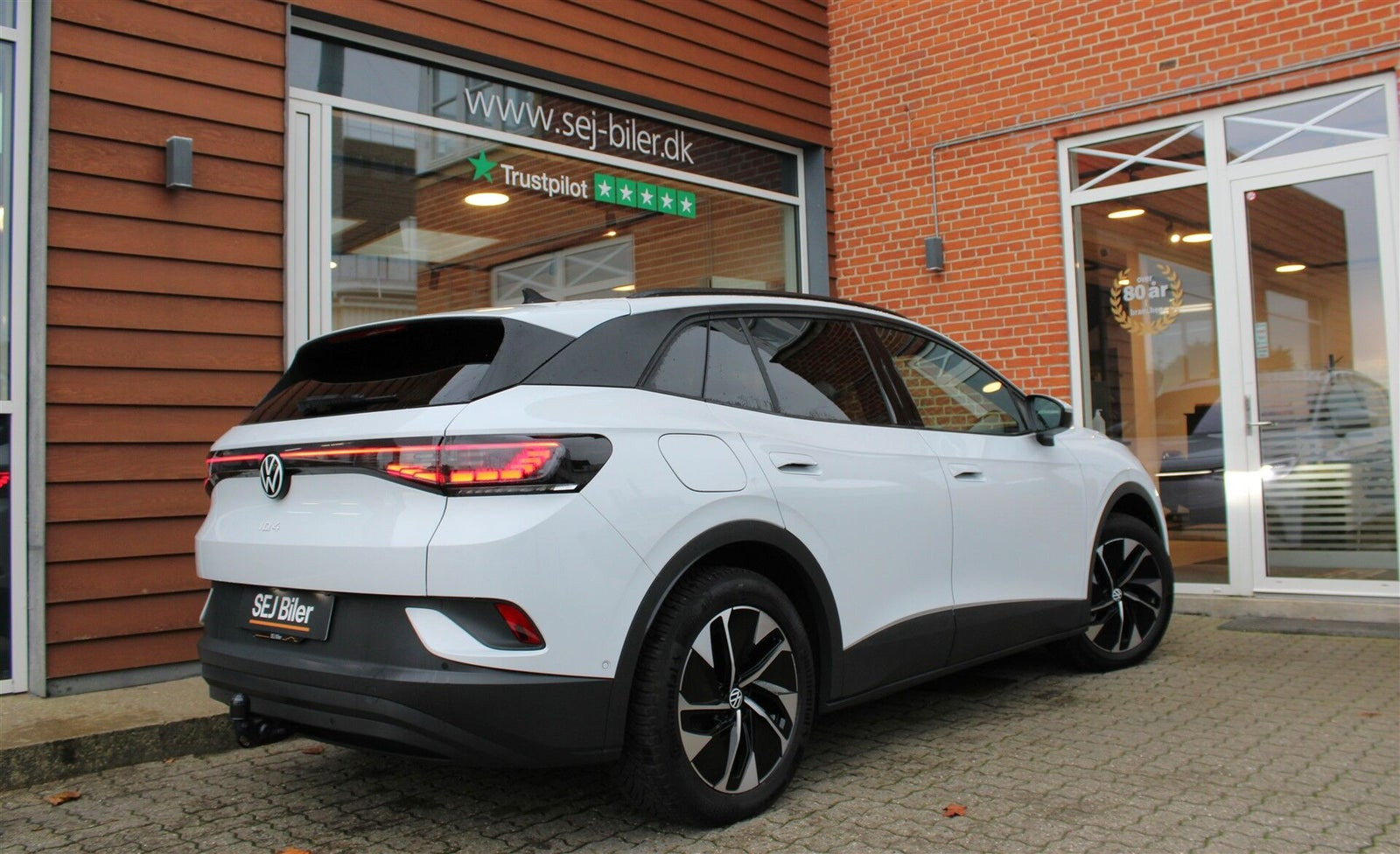 Hvid VW ID.4 fra 2025