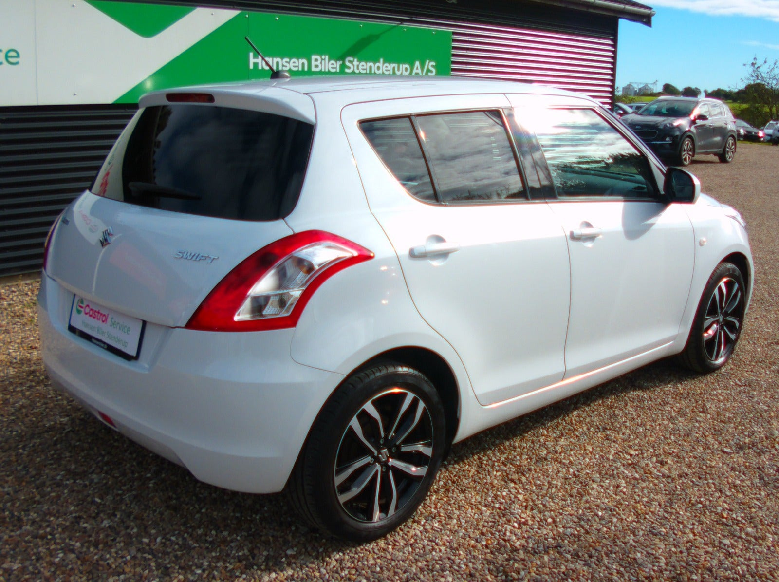 Hvid Suzuki Swift fra 2015
