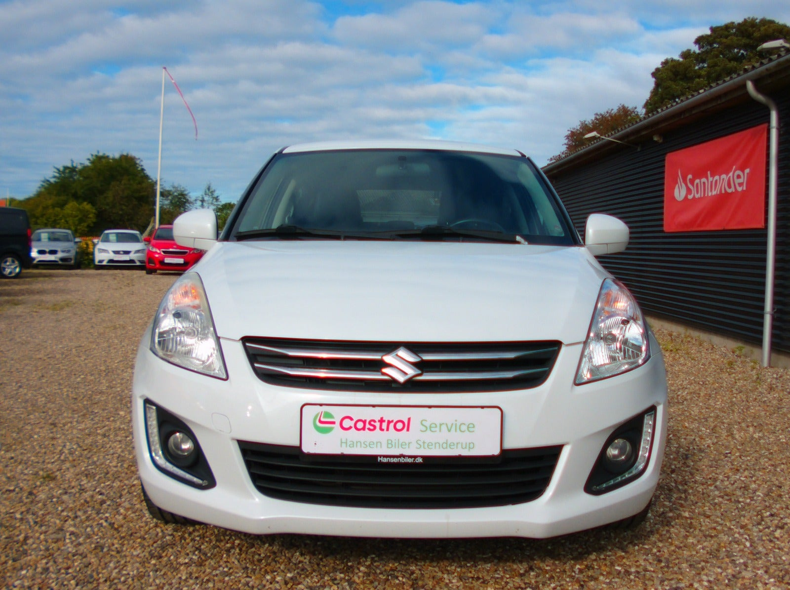 Hvid Suzuki Swift fra 2015