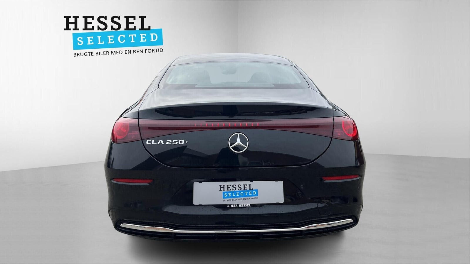 Sort Mercedes CLA250+ fra 2025
