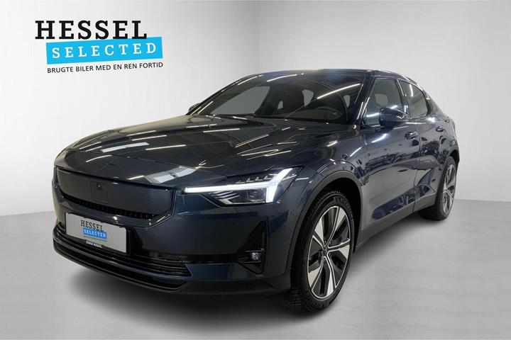 Blå Polestar 2 fra 2024