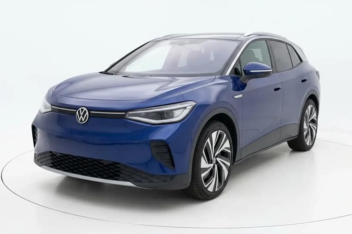 Blå VW ID.4 fra 2021