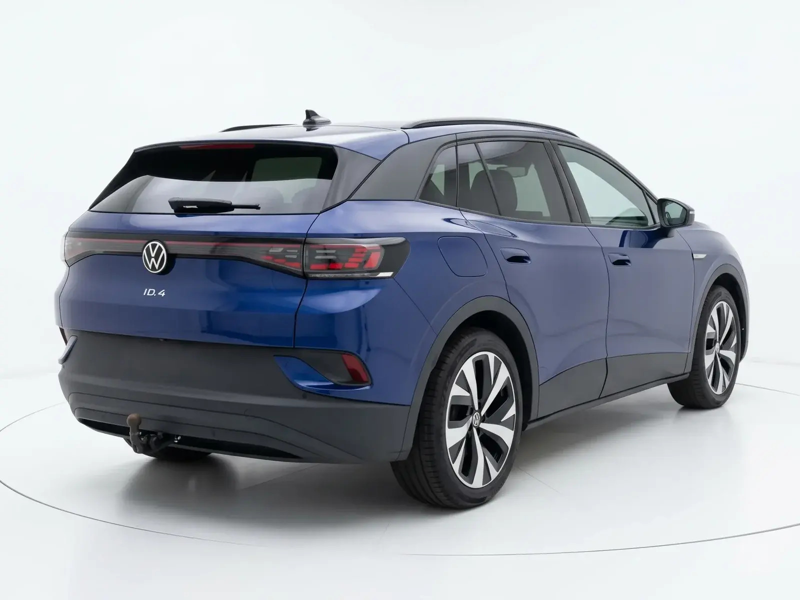 Blå VW ID.4 fra 2021