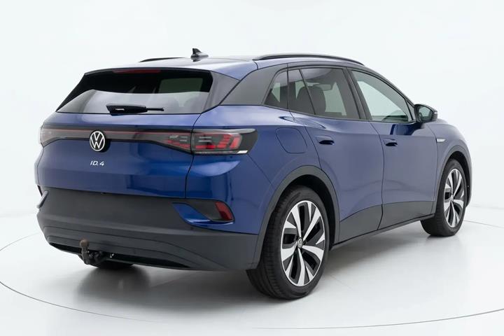 Blå VW ID.4 fra 2021