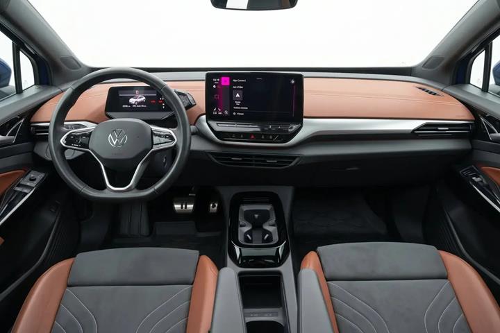 Blå VW ID.4 fra 2021