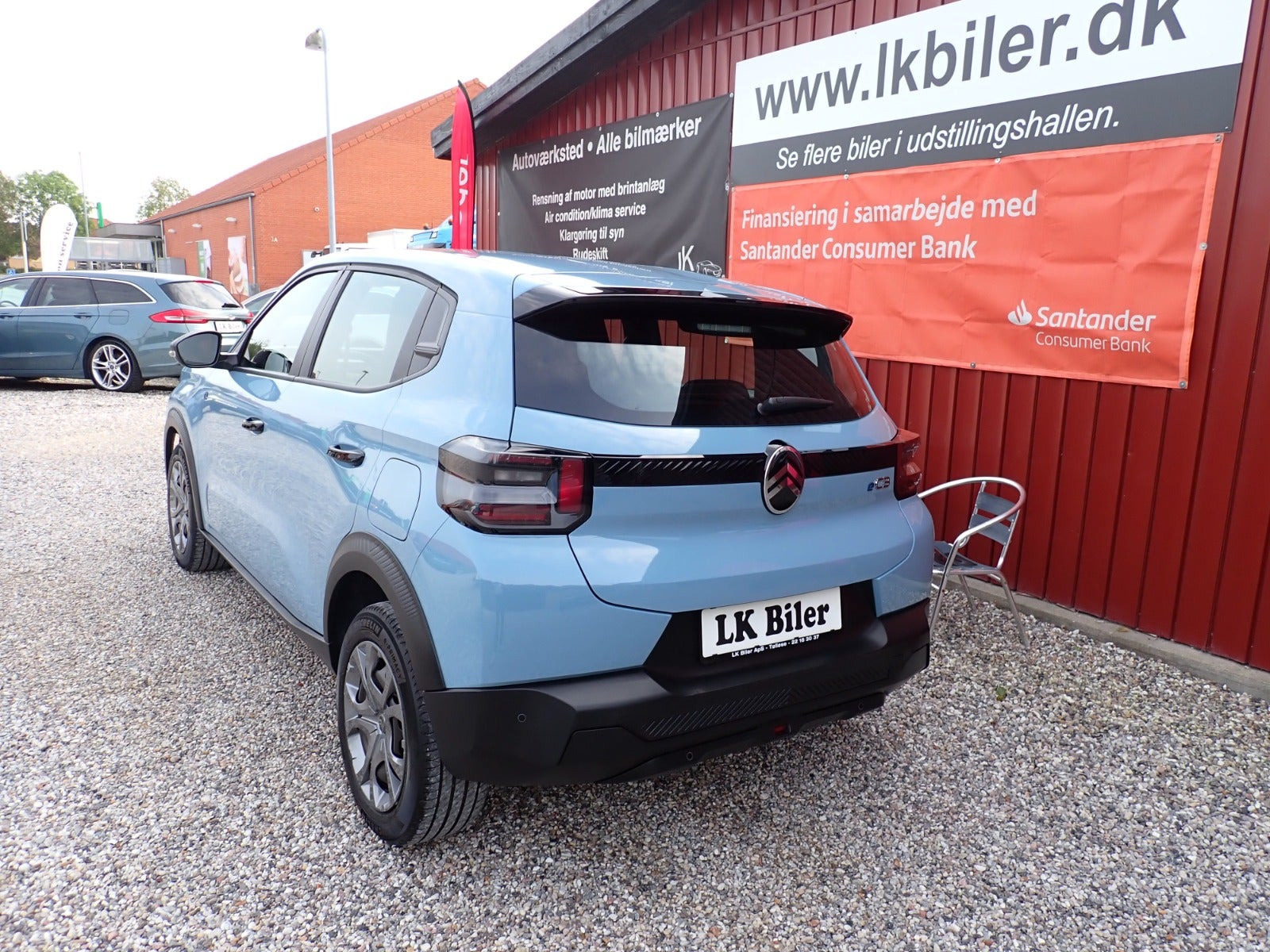 Blå Citroën ë-C3 fra 2024